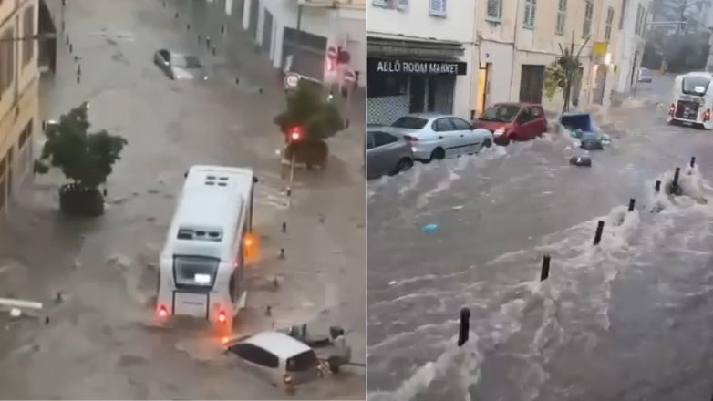 Γαλλία: Καταστροφικές πλημμύρες στις Κάννες – Προειδοποίηση για νέες καταιγίδες