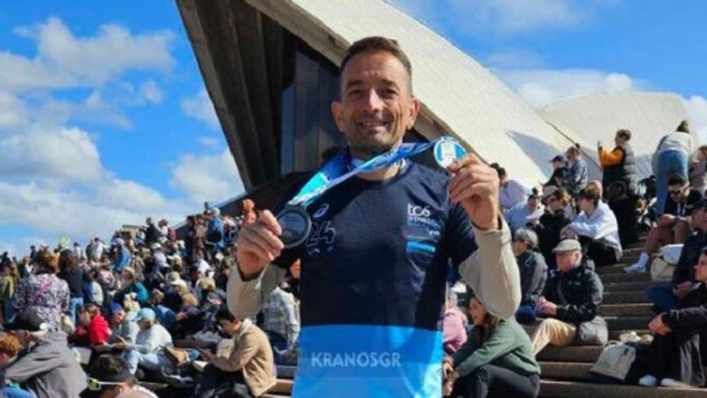 Πέμπτος σε πρωτάθλημα Μαραθωνίου στο Σίδνεϋ ο Επιλοχίας Αθανάσιος Καρβουνιάρης