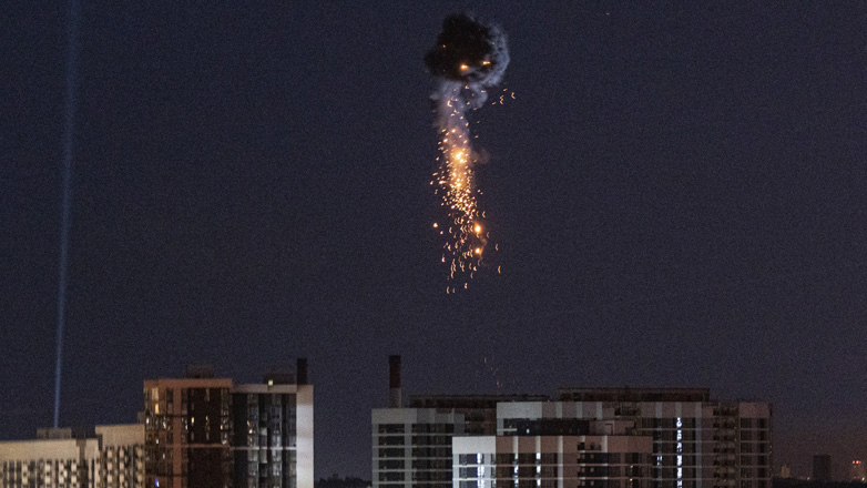 Η Ουκρανία κατέρριψε ρωσικά drones στο Κίεβο