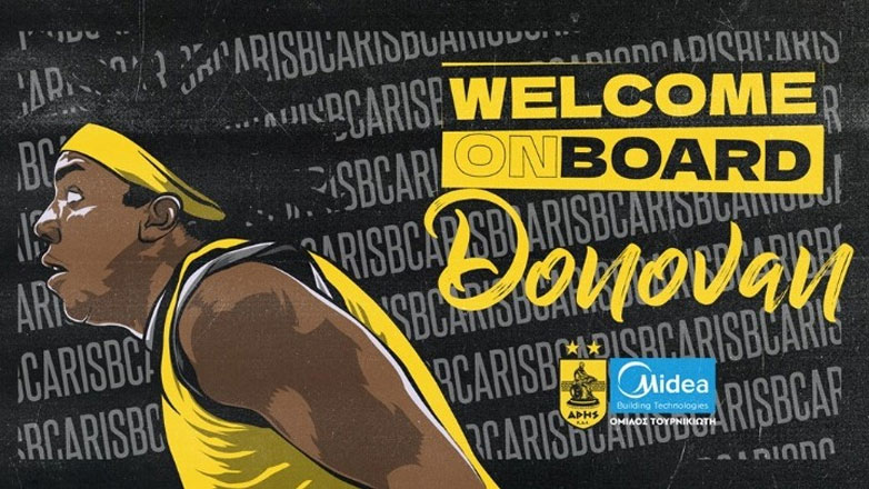 Μπάσκετ: Επίσημα στον Άρη ο Ντόνοβαν Κλέι