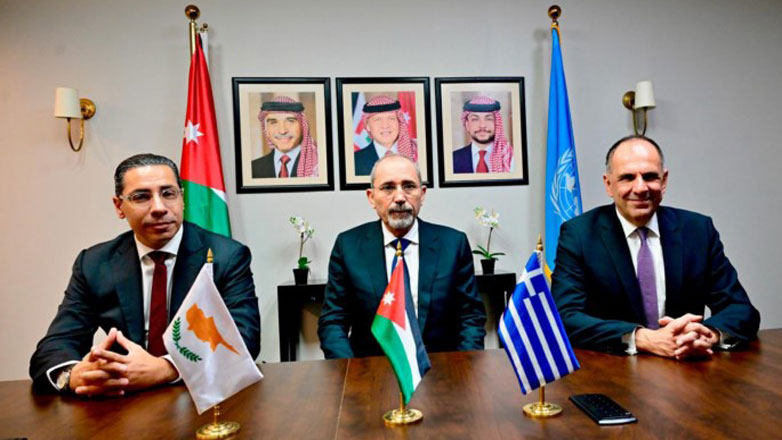 Τριμερής συνάντηση Ελλάδας-Κύπρου-Ιορδανίας για την κρίση στη Μέση Ανατολή