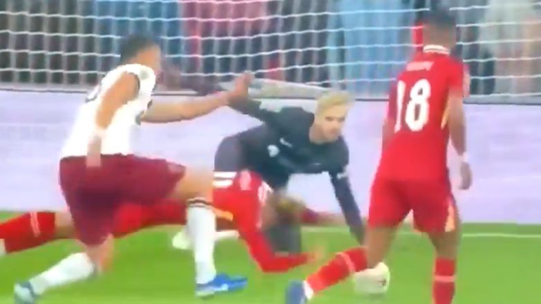 Η σούπερ βουτιά του Τσιμίκα για να αποτρέψει γκολ εναντίον της Λίβερπουλ