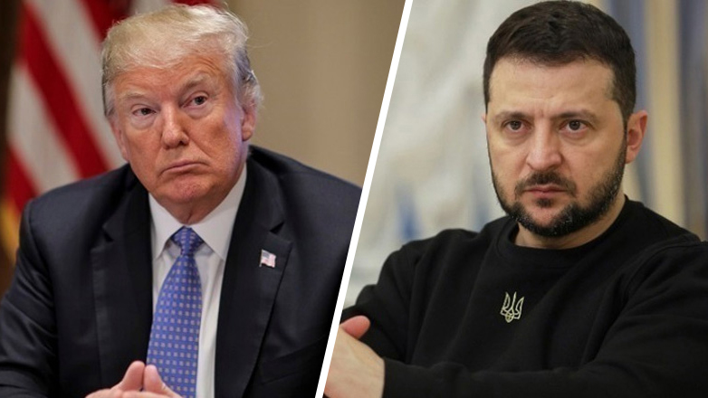 Ο Ζελένσκι συγχαίρει τον Τραμπ για τη νίκη του