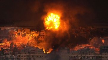 Πυρκαγιά κοντά σε εβραϊκό οικισμό στη Δυτική Όχθη από ρουκέτα