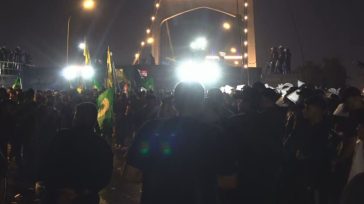 Ιράκ: Επεισοδιακή διαδήλωση κοντά στην αμερικανική πρεσβεία στη Βαγδάτη