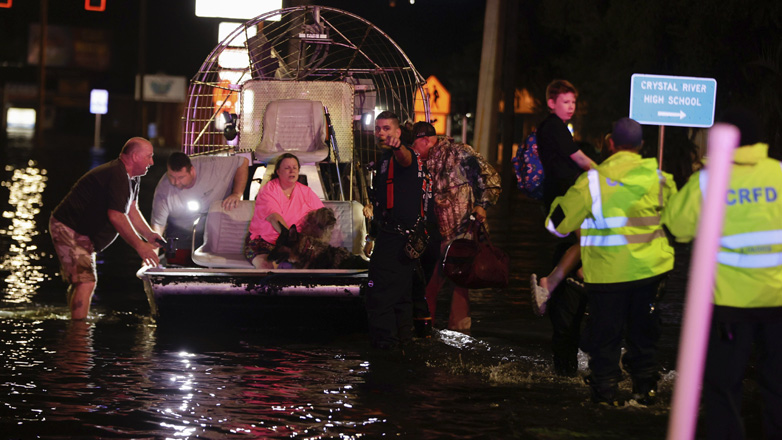 Χάος από τον τυφώνα Χέλεν στις ΗΠΑ