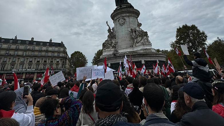 Διαδήλωση στο Παρίσι κατά των ισραηλινών βομβαρδισμών στον Λίβανο