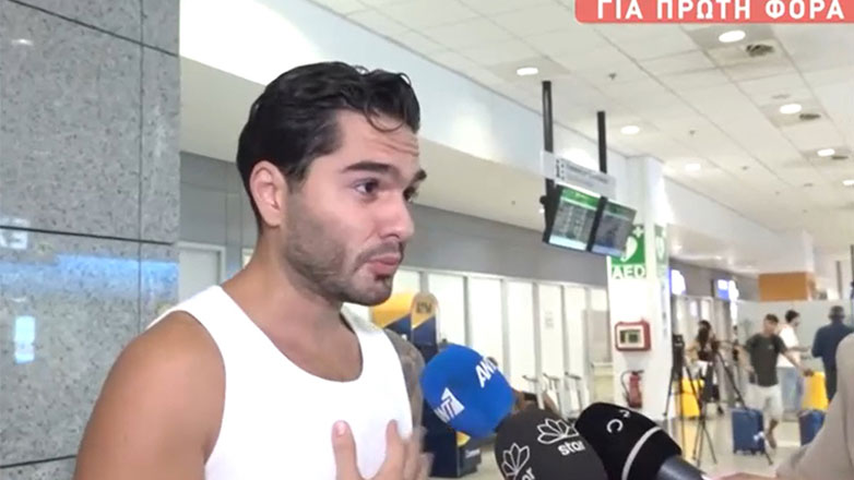 Εκνευρισμένος ο Χρήστος Μάστορας με τους δημοσιογράφους και τις ερωτήσεις για τη Μαρινέλλα