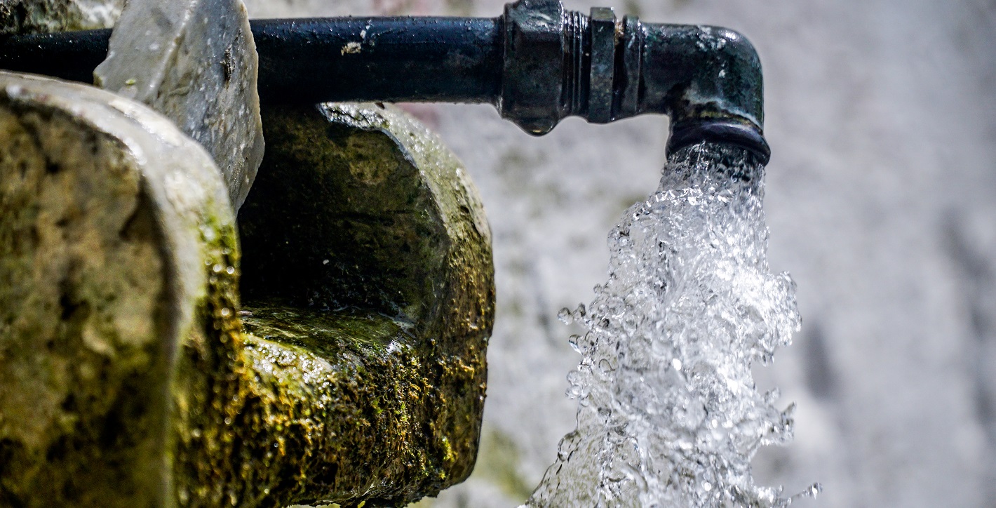 Βρύση στο χωριό Νύμφες, στην Κέρκυρα