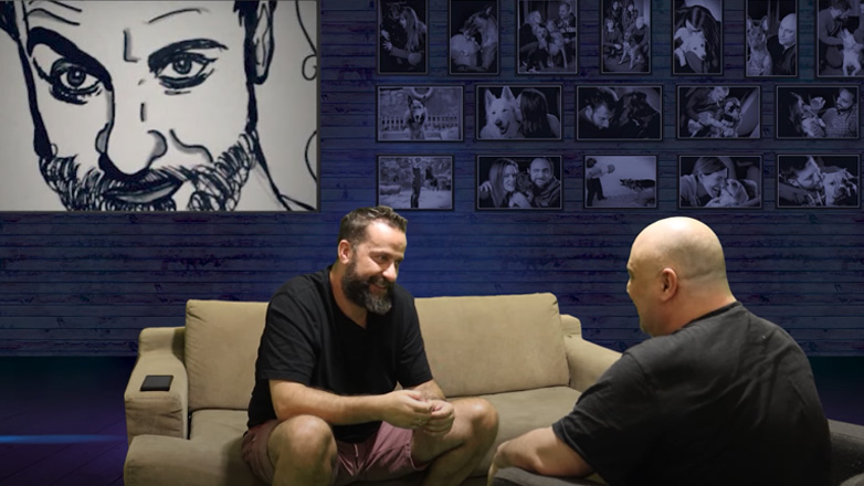 Ζήσης Ρούμπος: Ταινίες με σκύλους, μονομαχία, το stand-up και ο καρκίνος