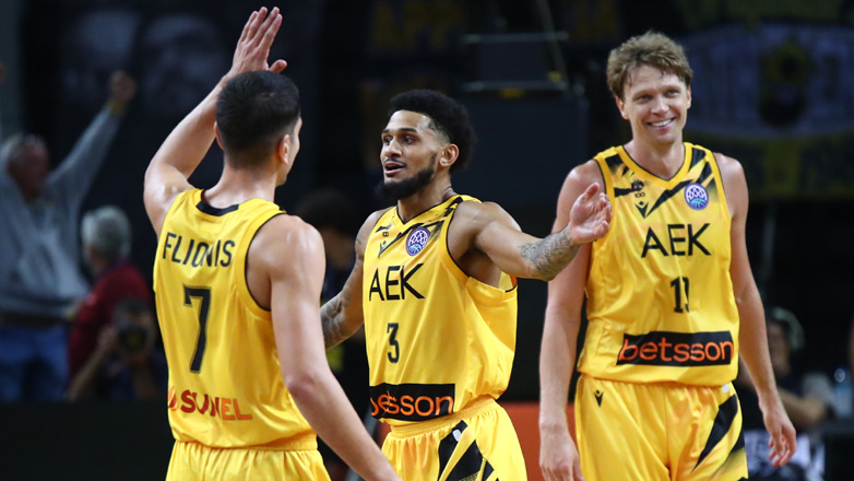 Πρεμιέρα με νίκη για την ΑΕΚ στο Basketball Champions League, 80-71 τη Μακάμπι Ραμάτ Γκαν