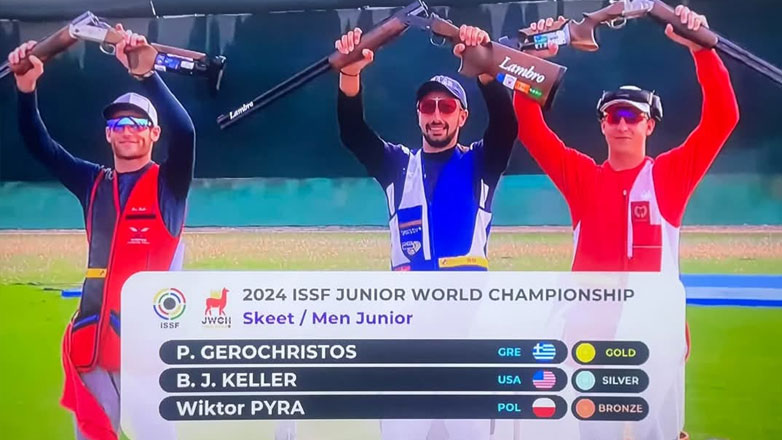 Σκοποβολή: Παγκόσμιος πρωταθλητής στο σκητ ο Γεροχρήστος Σκοποβολή: Παγκόσμιος πρωταθλητής στο σκητ ο Γεροχρήστος
