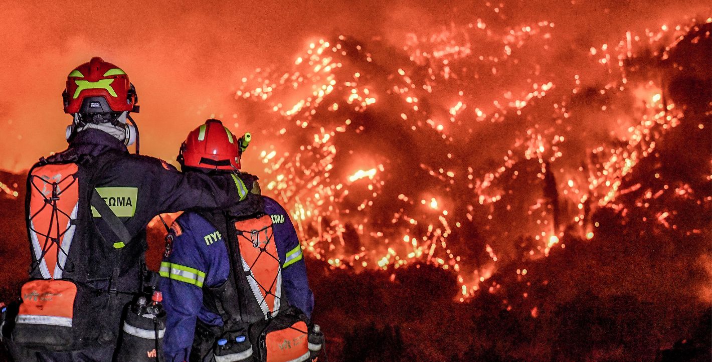 Πύρινος εφιάλτης στο Ξυλόκαστρο