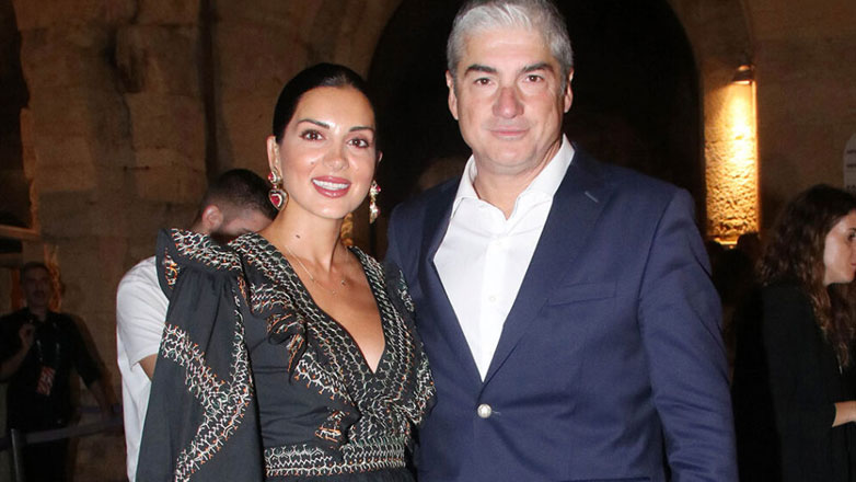 Σταματίνα Τσιμτσιλή-Θέμης Σοφός: Βραδινή έξοδος στο Ηρώδειο