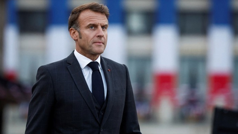 Ο Μακρόν καταδικάζει τις νέες επιθέσεις του Ιράν εναντίον του Ισραήλ Ο Μακρόν καταδικάζει τις νέες επιθέσεις του Ιράν εναντίον του Ισραήλ