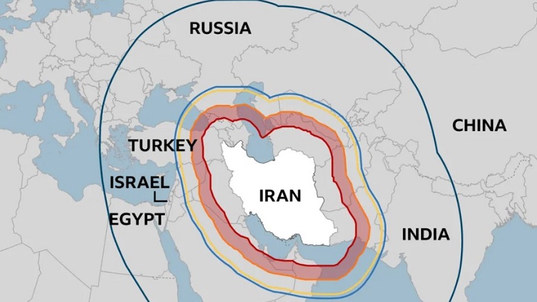 Shahab 3: Η εμβέλεια του Ιρανικού πυραύλου φτάνει μέχρι την Ελλάδα