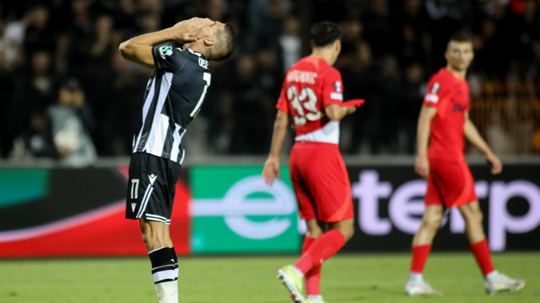 Ήττα-σοκ για τον ΠΑΟΚ στην Τούμπα, έχασε με 1-0 από τη Στεάουα των 10 παικτών!