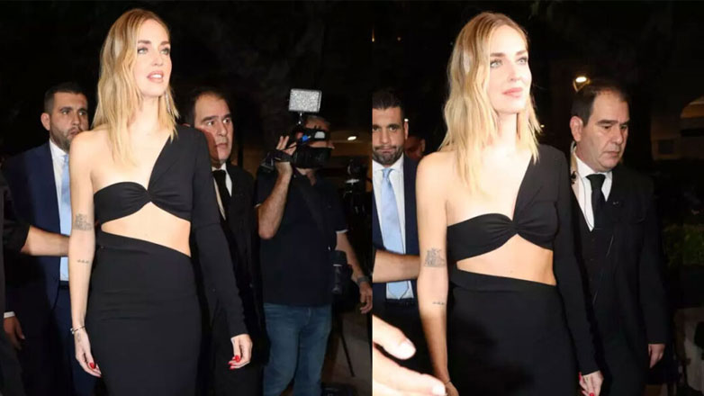 Chiara Ferragni: Βραδινή έξοδος στο κέντρο της Αθήνας
