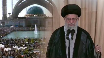 Κίνηση υψηλού συμβολισμού από Χαμενεΐ – Κρατάει την κάνη όπλου