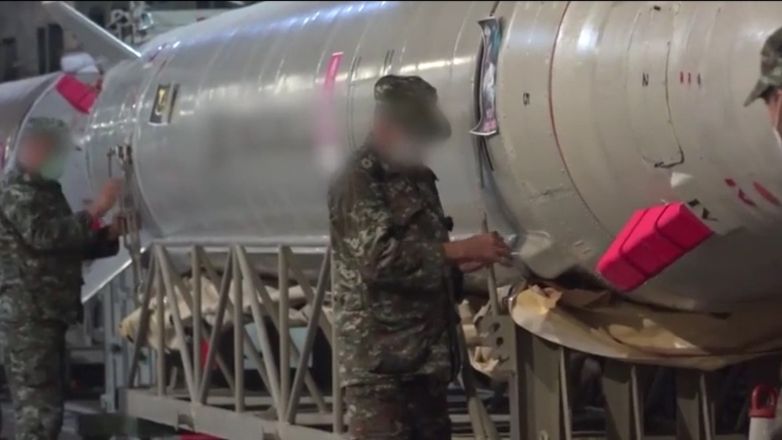 Βίντεο – ντοκουμέντο με τους ιρανικούς πυραύλους πριν την επίθεση