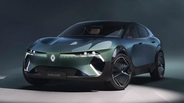 Το απίστευτο Embleme της Renault – Υβριδικό με σύστημα κυψελών υδρογόνου που φορτίζει τη μπαταρία