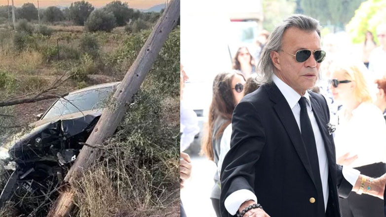 Ηλίας Ψινάκης: Σοβαρό τροχαίο ατύχημα για τον γνωστό μάνατζερ