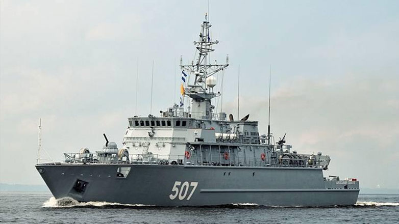 Ουκρανία: Η στρατιωτική υπηρεσία πληροφοριών (GUR) ανακοίνωσε ότι κατέστρεψε ρωσικό ναρκαλιευτικό στην Βαλτική Θάλασσα