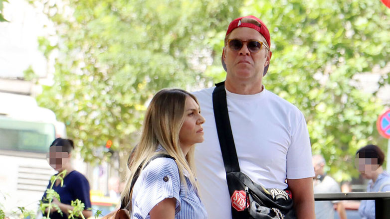 Χρήστος Χολίδης: Σπάνια δημόσια εμφάνιση με τη σύντροφό του, Κατερίνα Γκιουζέλη