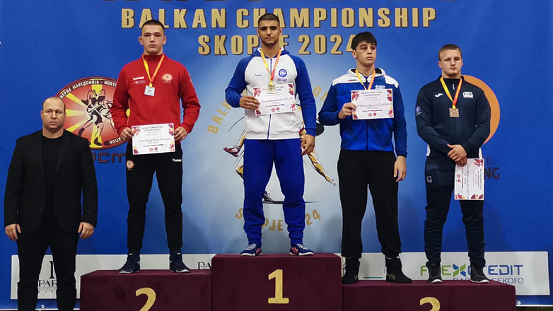 Θρίαμβος με 39 μετάλλια και 4 κύπελλα στο Βαλκανικό πρωτάθλημα Πάλης