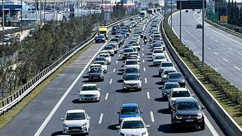 Αποκαταστάθηκε η κυκλοφορία στην περιφερειακή Αιγάλεω