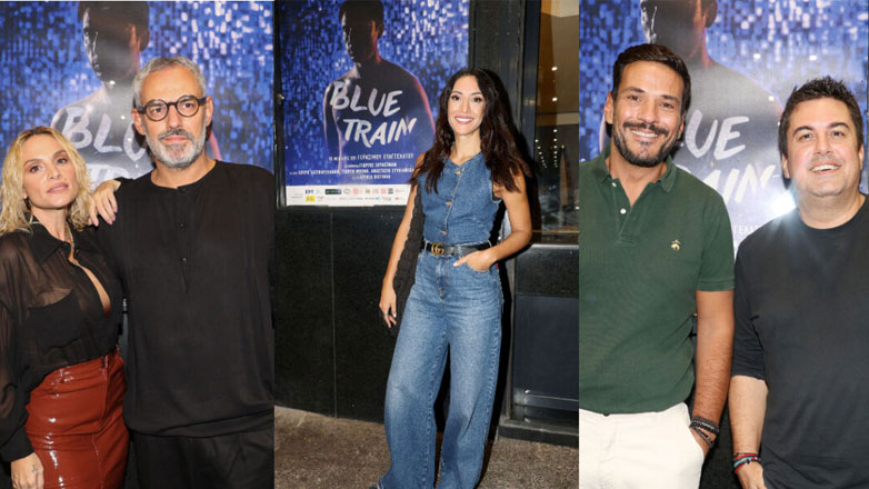 Οι επώνυμοι που βρέθηκαν στην επίσημη πρεμιέρα της παράστασης «Blue Train» στο Θέατρο Άλμα