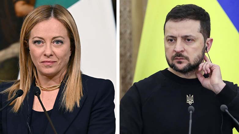 Συνάντηση Ζελένσκι – Μελόνι στην Ιταλία