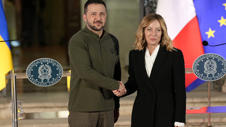 Συνάντηση Μελόνι – Ζελένσκι στη Ρώμη