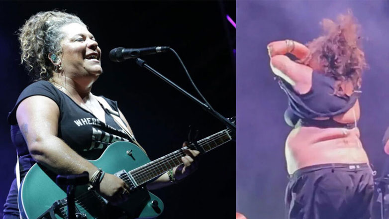 Ματούλα Ζαμάνη: Απαντά πρώτη φορά στα αρνητικά σχόλια που δέχθηκε μετά την μπλούζα που έβγαλε σε συναυλία της