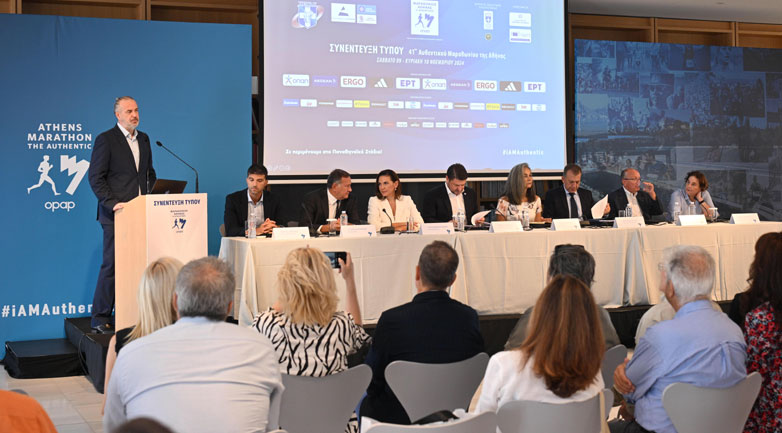 Η συνέντευξη Τύπου για τον 41ο Αυθεντικό Μαραθώνιο Αθήνας
