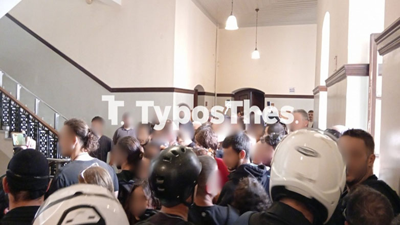 Στο αυτόφωρο οι τρεις συλληφθέντες για το επεισόδιο με τον πρύτανη του ΑΠΘ