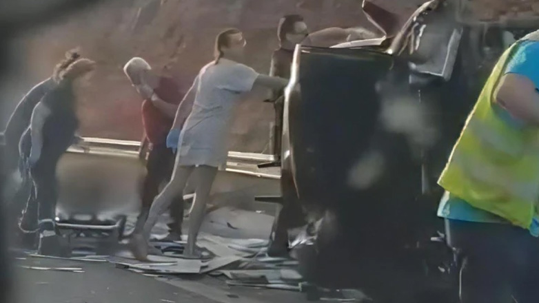 Κρήτη: Μία νεκρή και επτά τραυματίες σε τροχαίο στον ΒΟΑΚ