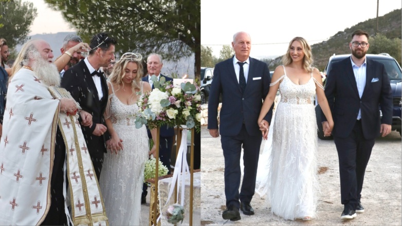 Απόστολος Ρουβάς – Φανή Γιαβρίδου: Το φωτογραφικό άλμπουμ από το γάμο τους