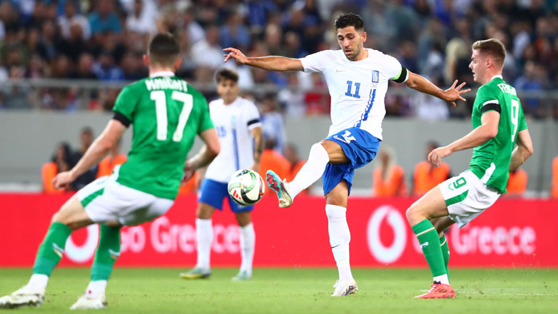 Στην κορυφή η Ελλάδα, 2-0 την Ιρλανδία