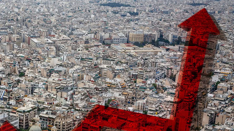 Συνεχίζεται η ανοδική πορεία των τιμών στα ακίνητα