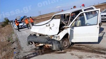 Θανατηφόρο τροχαίο με έναν νεκρό στη Λάρισα