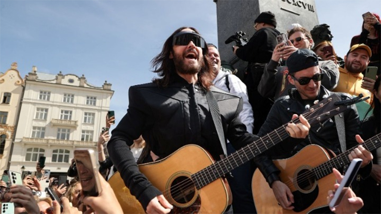 Τζάρεντ Λέτο: Σάλος αντιδράσεων στην Ουκρανία για τις δηλώσεις του σε συναυλία στο Βελιγράδι