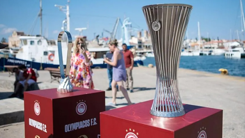 Η Σκιάθος και η Αλόννησος οι επόμενοι σταθμοί της περιοδείας των ευρωπαϊκών τροπαίων του Ολυμπιακού