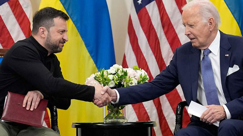 Μπάιντεν: Ανακοίνωσε νέο πακέτο βοήθειας προς την Ουκρανία, ύψους 425 εκατ. δολαρίων