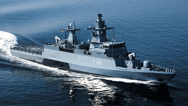 Γερμανική κορβέτα κατέρριψε drone πάνω από τον Λίβανο