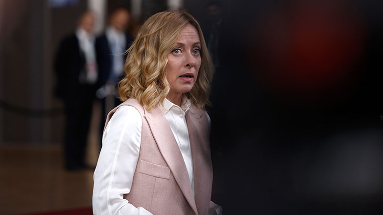 Συνάντηση της Τζόρτζια Μελόνι με τον βασιλιά της Ιορδανίας Αμπντάλα, με κύριο θέμα συζήτησης την κατάσταση στη Μέση Ανατολή