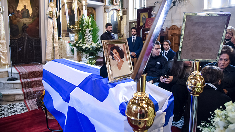 Το τελευταίο «αντίο» στη Βάσω Παπανδρέου Το τελευταίο «αντίο» στη Βάσω Παπανδρέου