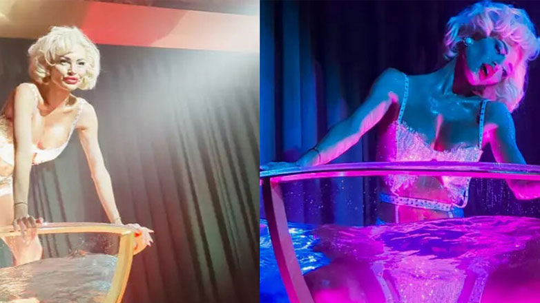 Αλεξάνδρα Παναγιώταρου: Ενθουσίασε ως Marilyn Monroe στην πρεμιέρα της σε νυχτερινό κέντρο