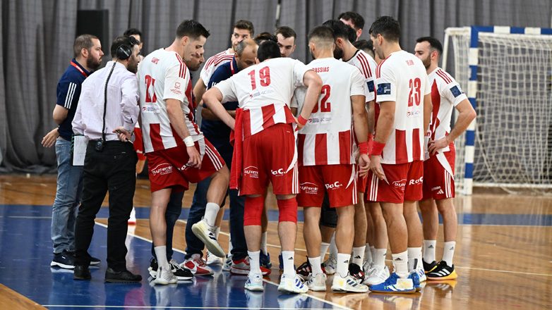 Χάντμπολ (European Cup): Βήμα πρόκρισης από τον Ολυμπιακό, 30-21 την Φάιβερς Μαργκαρέτεν