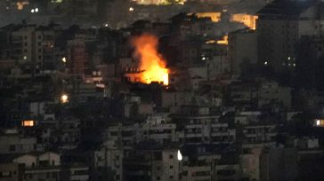 Το Ισραήλ βομβάρδισε τρία παρακλάδια του Al-Qard Al-Hassan στα νότια προάστια της Βηρυτού